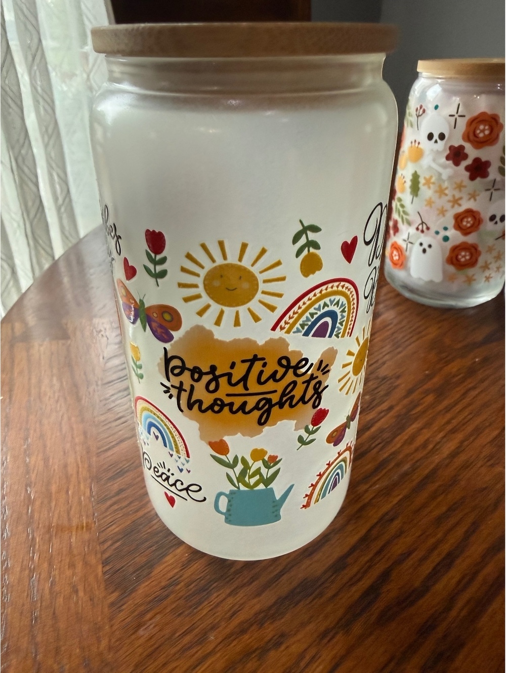 Color Changing Libby glass cup